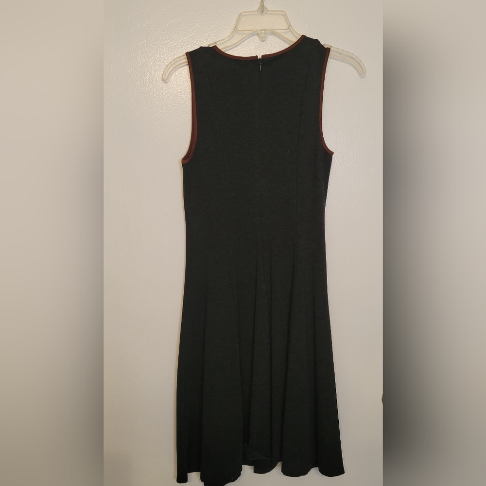 Lauren Grey Dress Petite Small